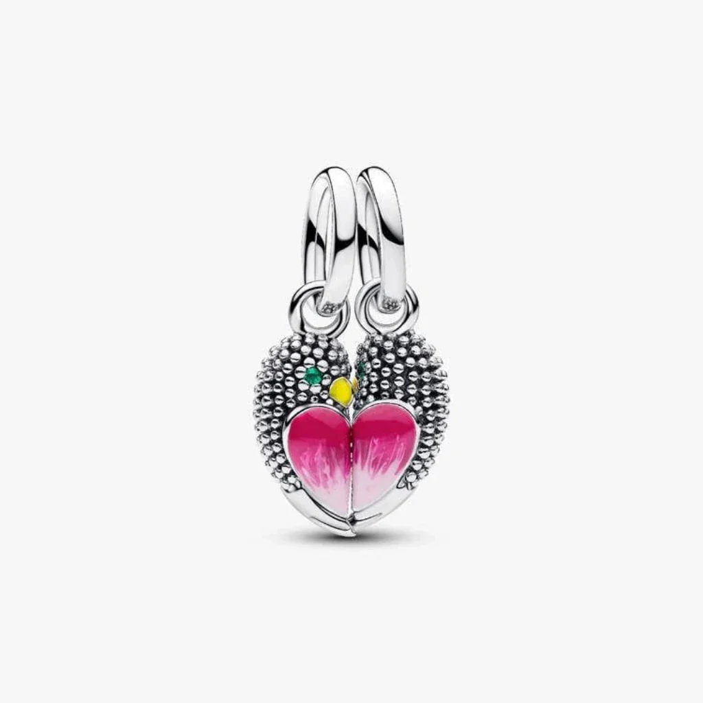 PANDORA : Love Birds Splittable Dangle Charm - Silver