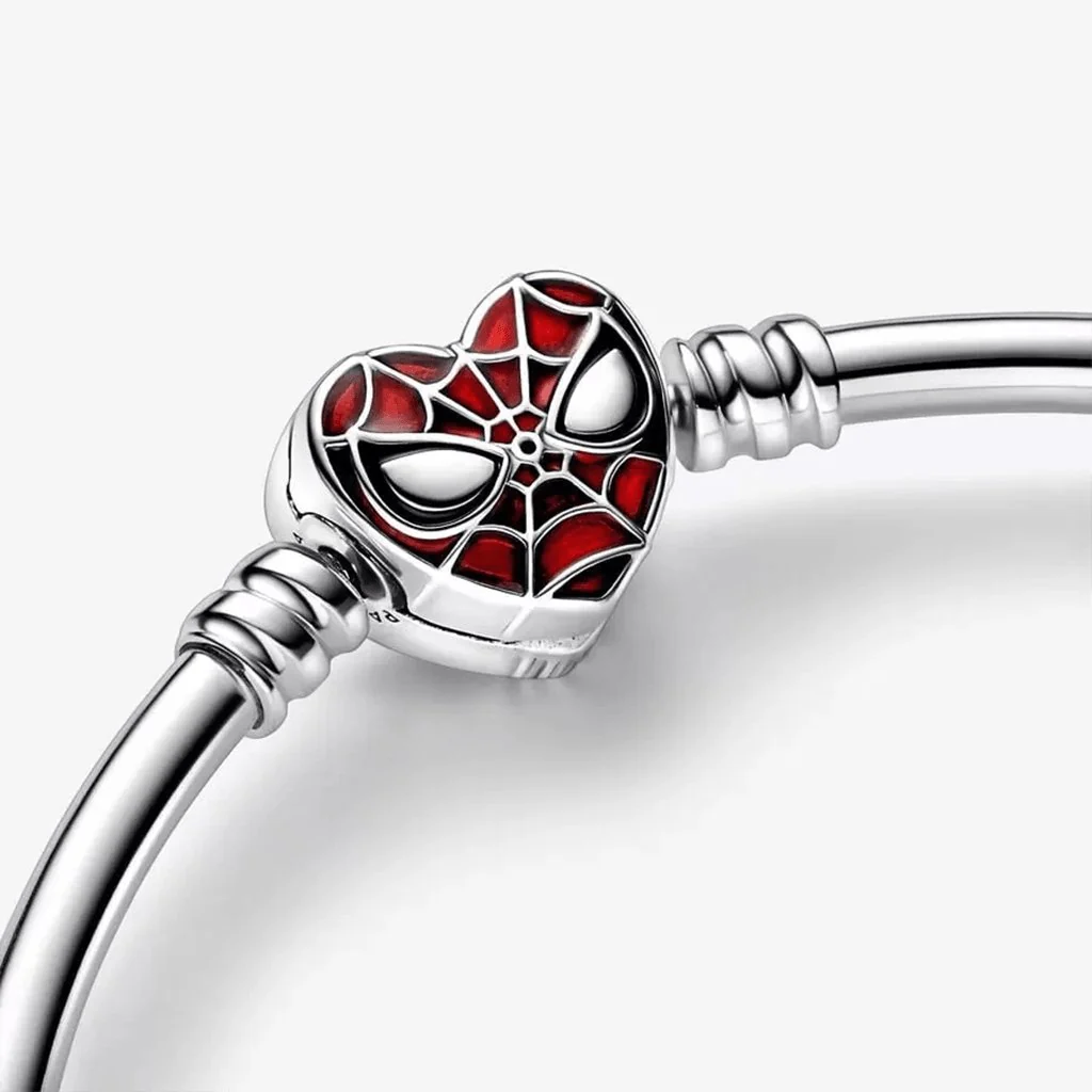 PANDORA : Marvel Spider-Man Mask Clasp Bangle - Image 4