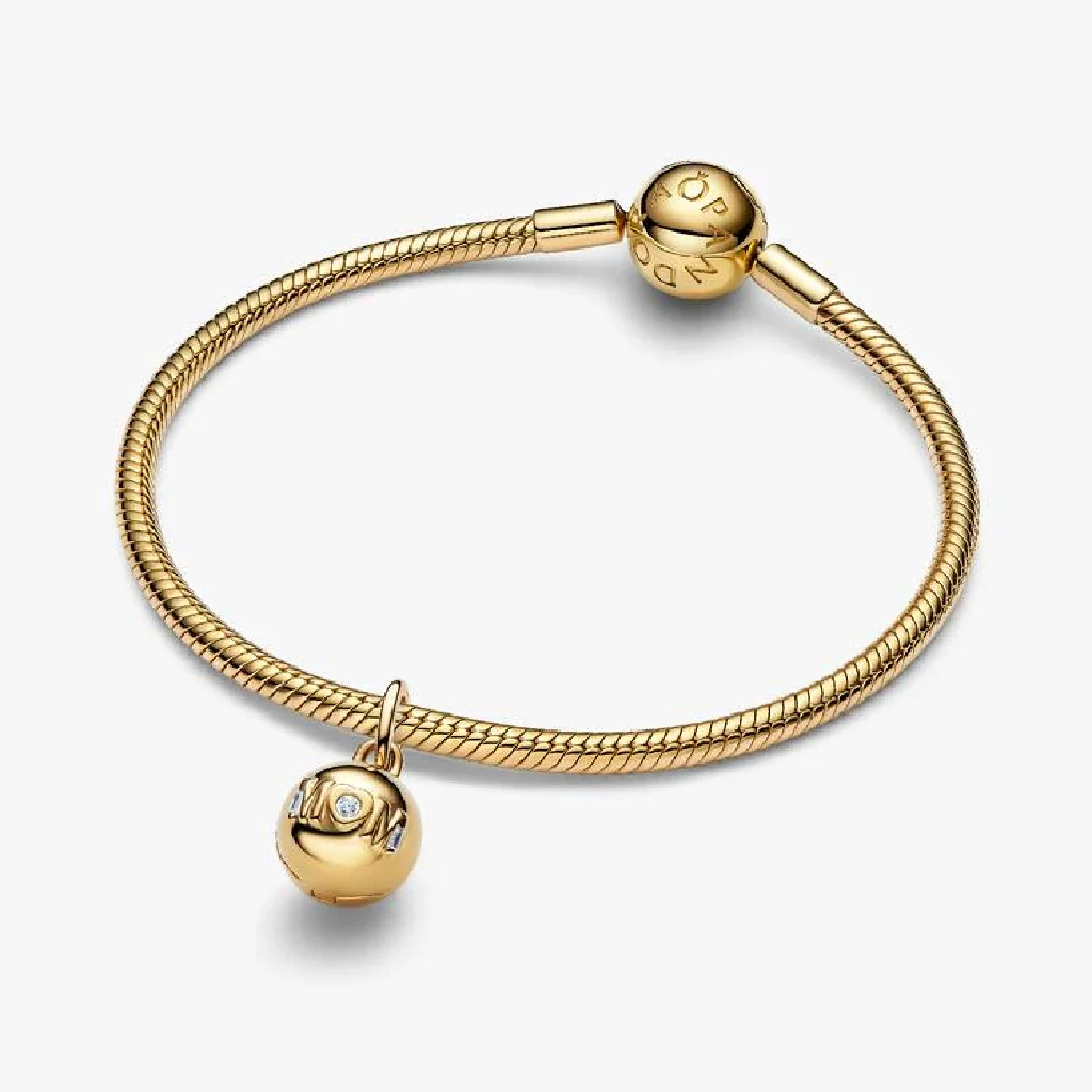 Pandora : Mom Ball Clasp Charm - Image 3