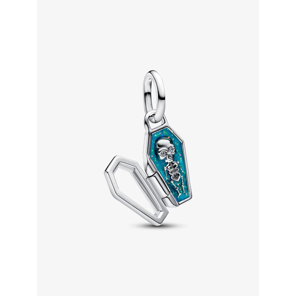 PANDORA : Openable Coffin Charm - Glow-in-the-dark