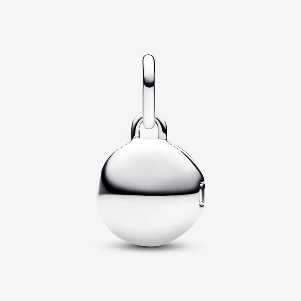 PANDORA : Openable & Engravable Love Locket Dangle Charm - Sterling Silver - Image 5