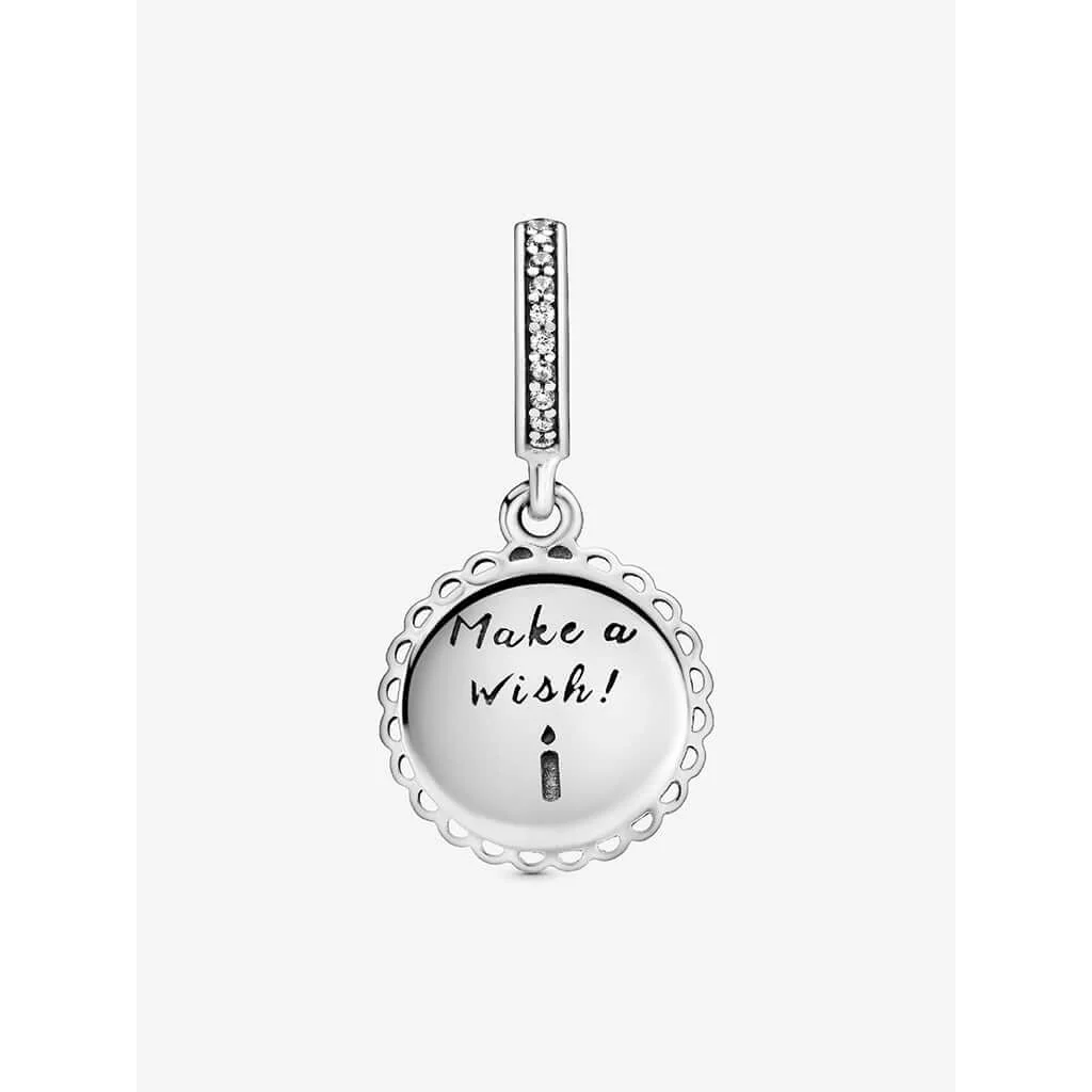 PANDORA : Pink Birthday Cake Dangle Charm - Image 3
