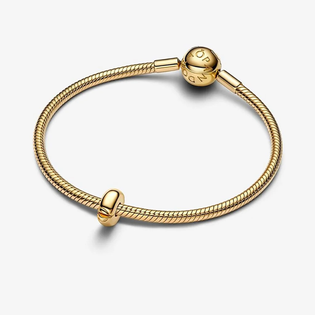 PANDORA : Round Clip Charm - Image 4