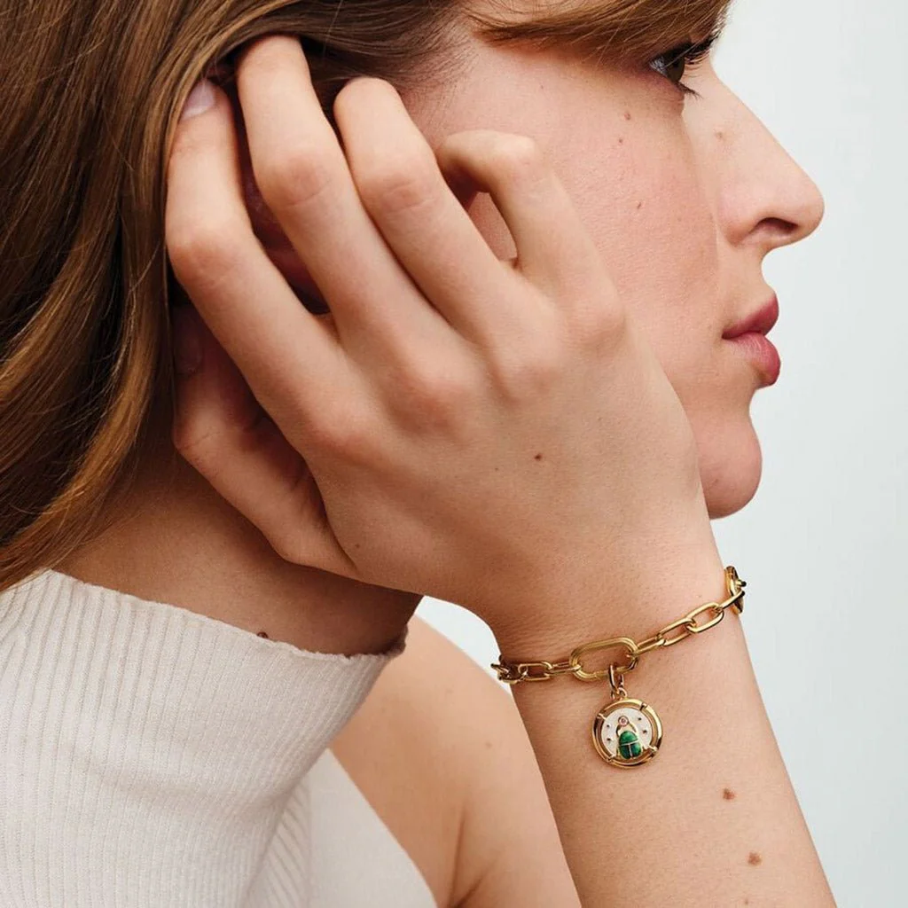 PANDORA : Scarab Beetle Medallion Charm - Image 4