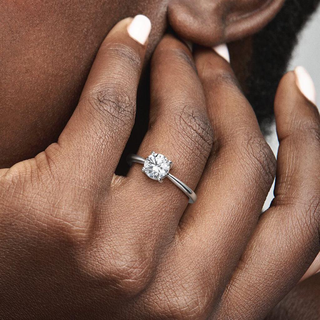 PANDORA : Sparkling Solitaire Ring - Image 3