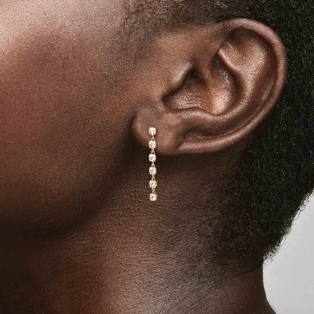 PANDORA : Sparkling Stones Drop Earrings - Image 2