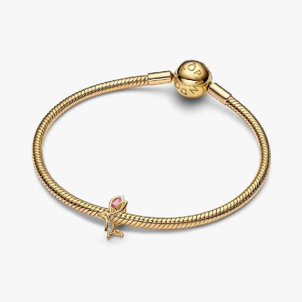Pandora : Tulip Openwork Charm - Image 3
