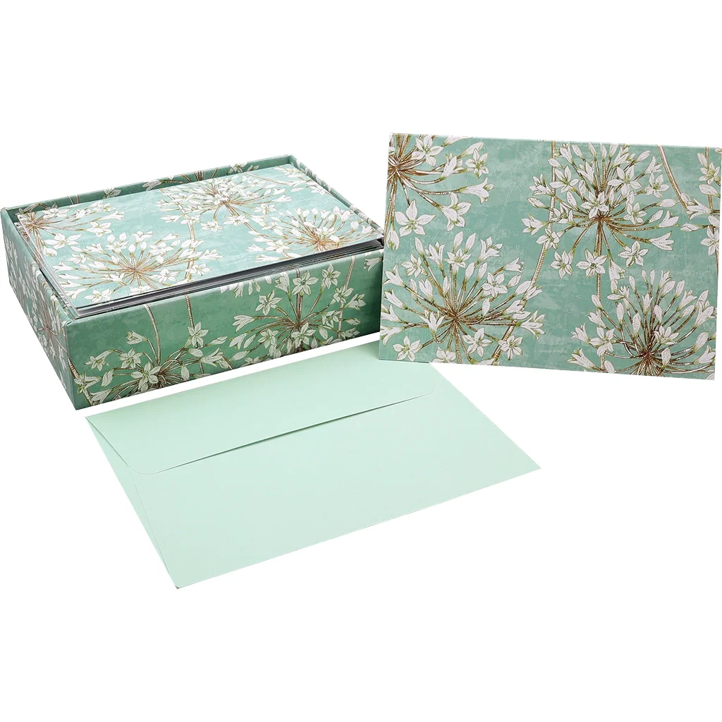 Peter Pauper Press : Allium Blossoms Note Cards - Image 3
