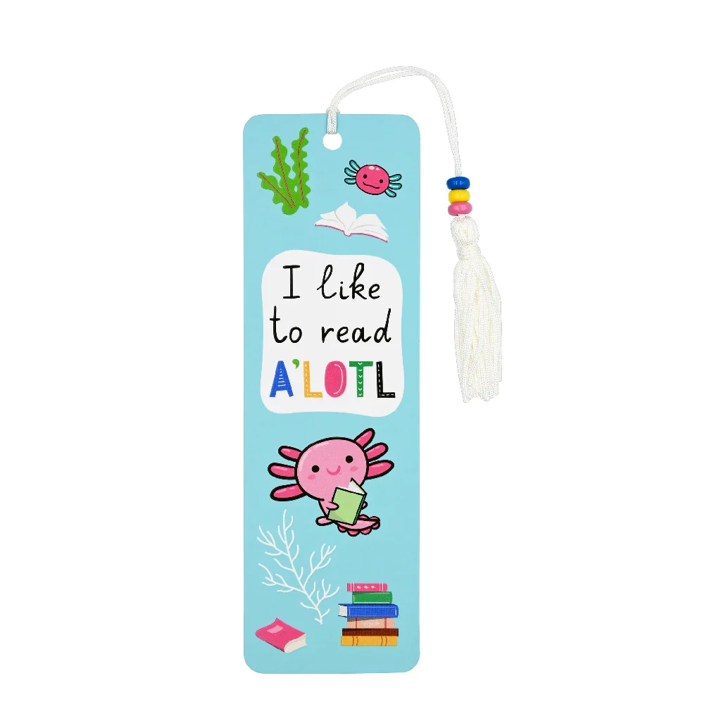 Peter Pauper Press : Axolotl Beaded Bookmark