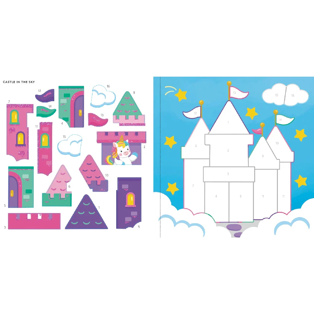 Peter Pauper Press : Baby Unicorn Sparkles Sticker Book - Image 3