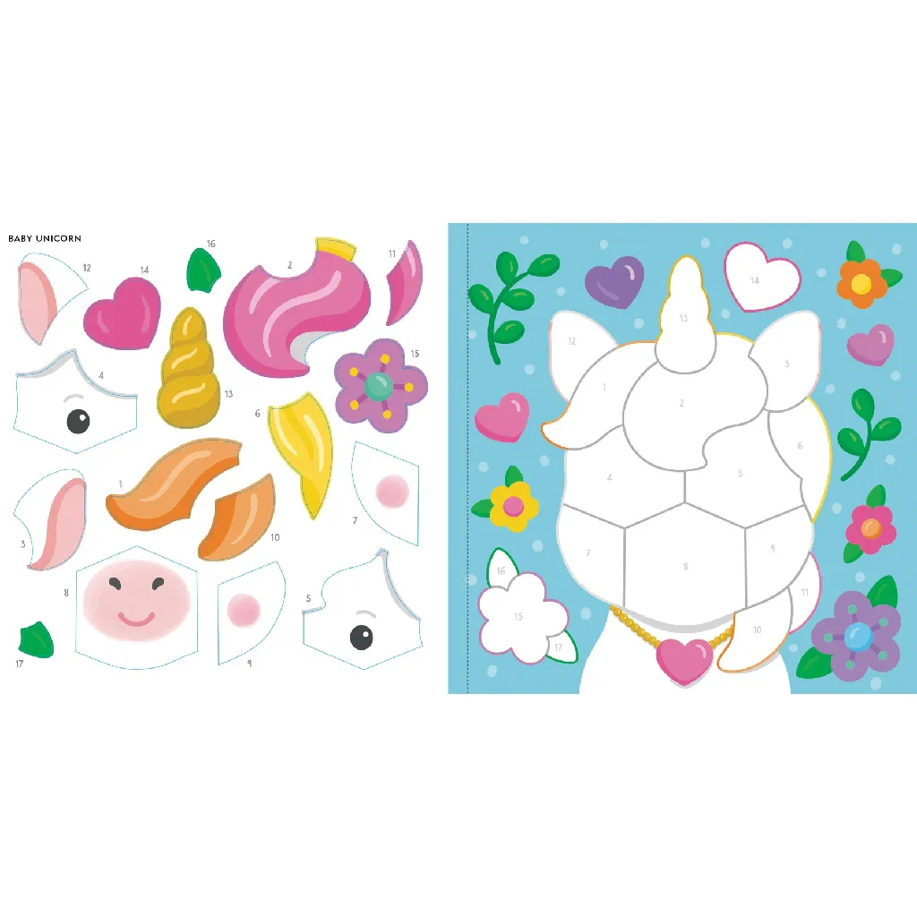 Peter Pauper Press : Baby Unicorn Sparkles Sticker Book - Image 4