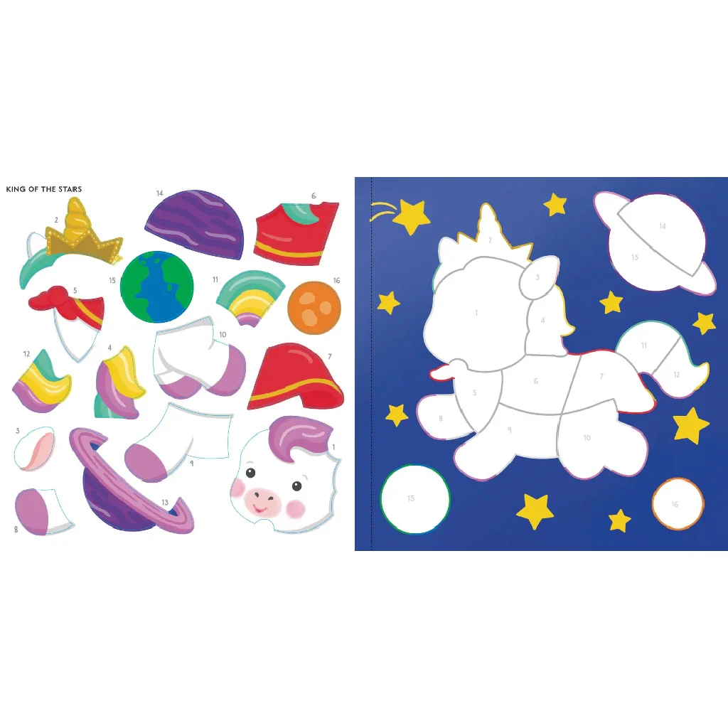 Peter Pauper Press : Baby Unicorn Sparkles Sticker Book - Image 5