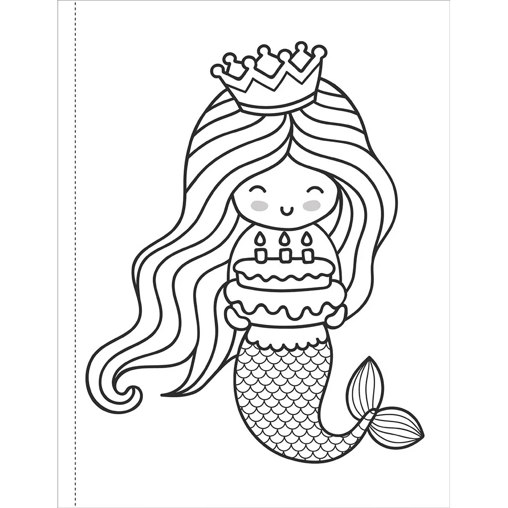 Peter Pauper Press : Coloring Book - Mermaids - Image 3