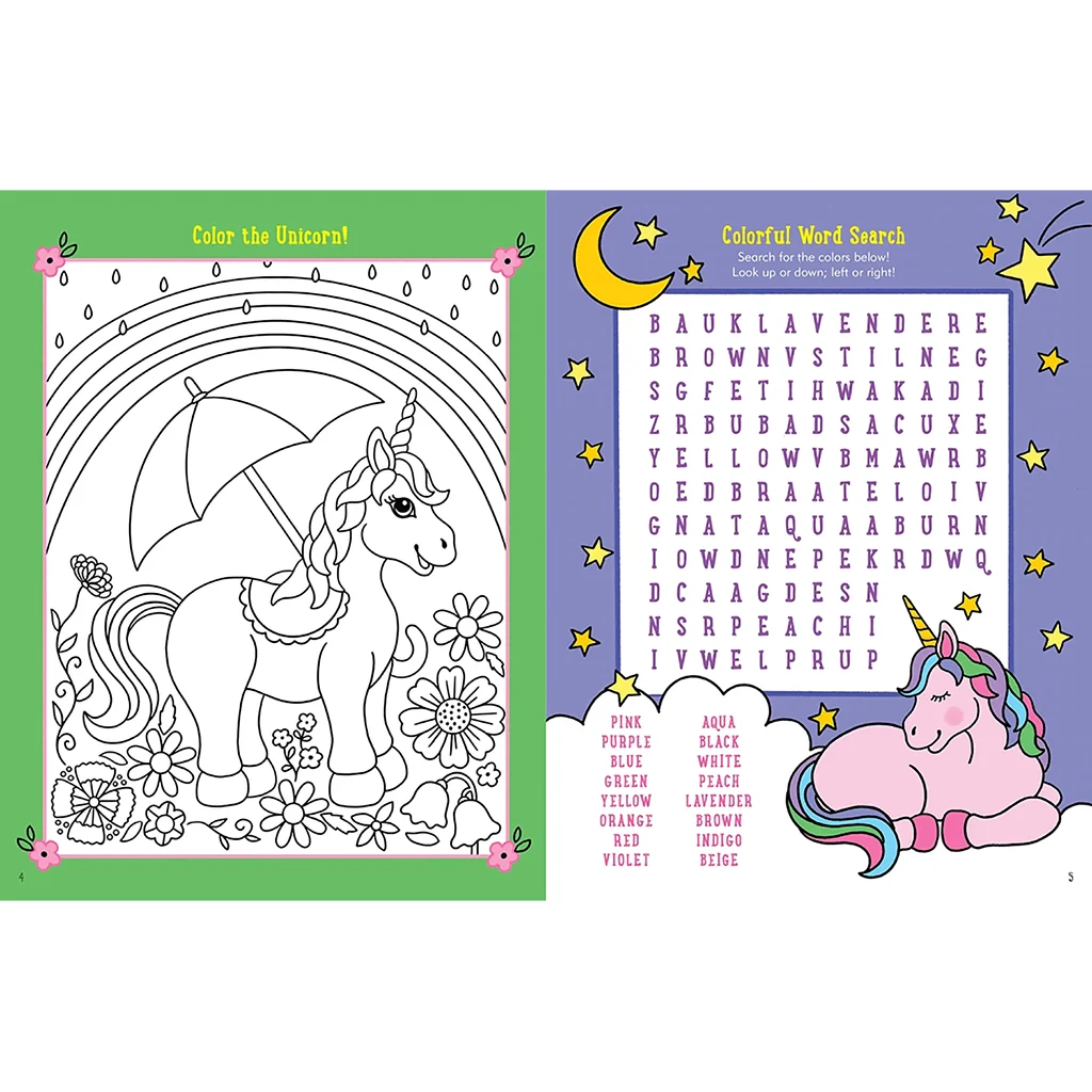 Peter Pauper Press : Coloring Book - Unicorns - Image 2
