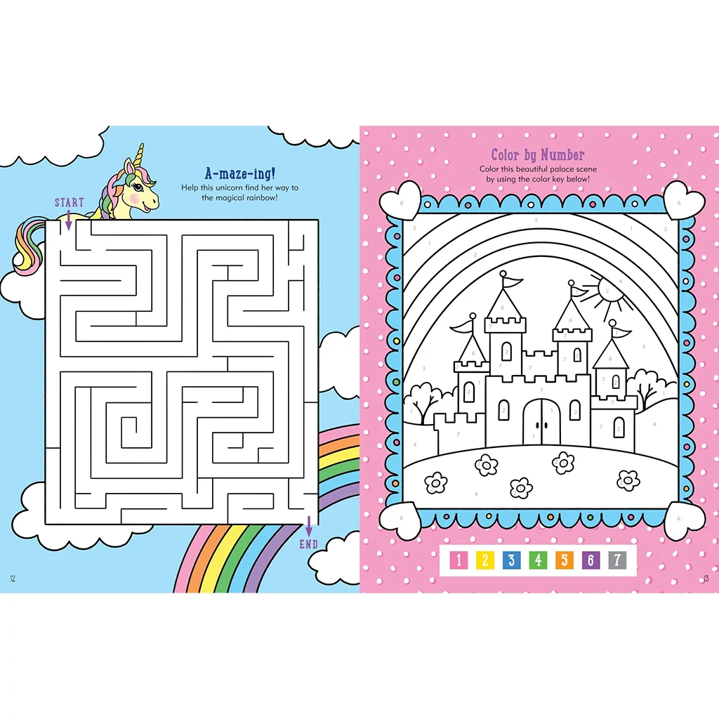 Peter Pauper Press : Coloring Book - Unicorns - Image 6