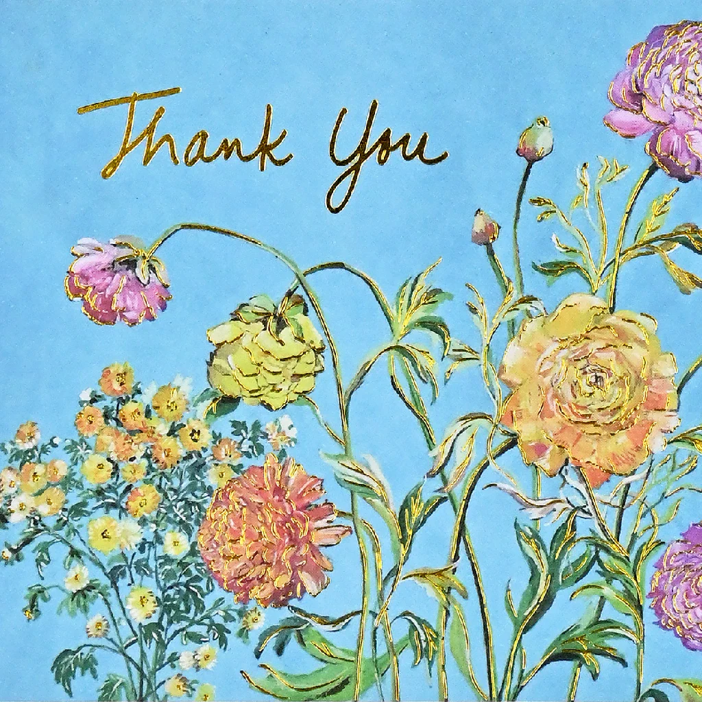 Peter Pauper Press : Garden Blooms Thank You Notes - Image 2
