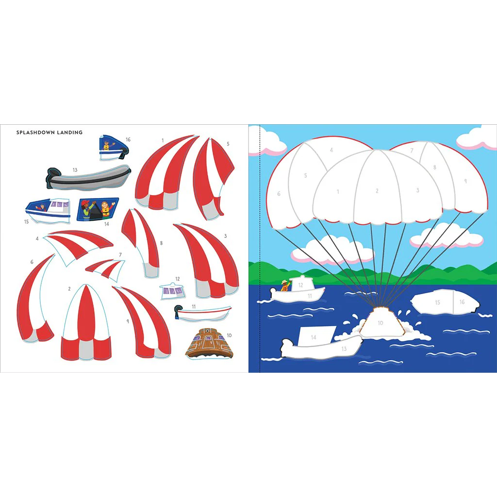 Peter Pauper Press : My First Color-by-Sticker Book - Outer Space - Image 6