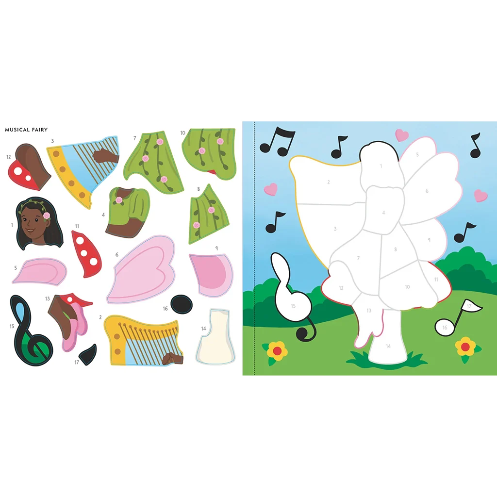 Peter Pauper Press : My First Color-by-Sticker - Fairies - Image 4