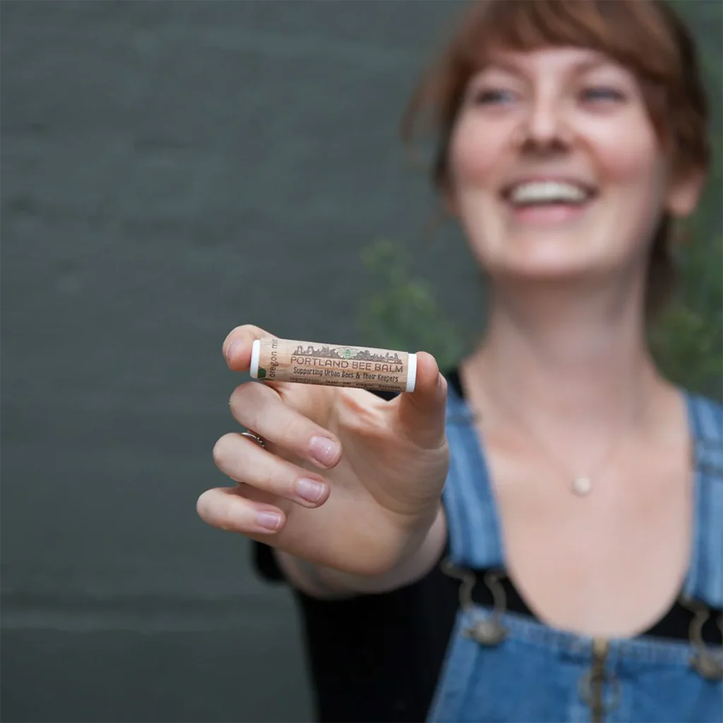 Portland Bee : Oregon Mint Lip Balm - Image 4