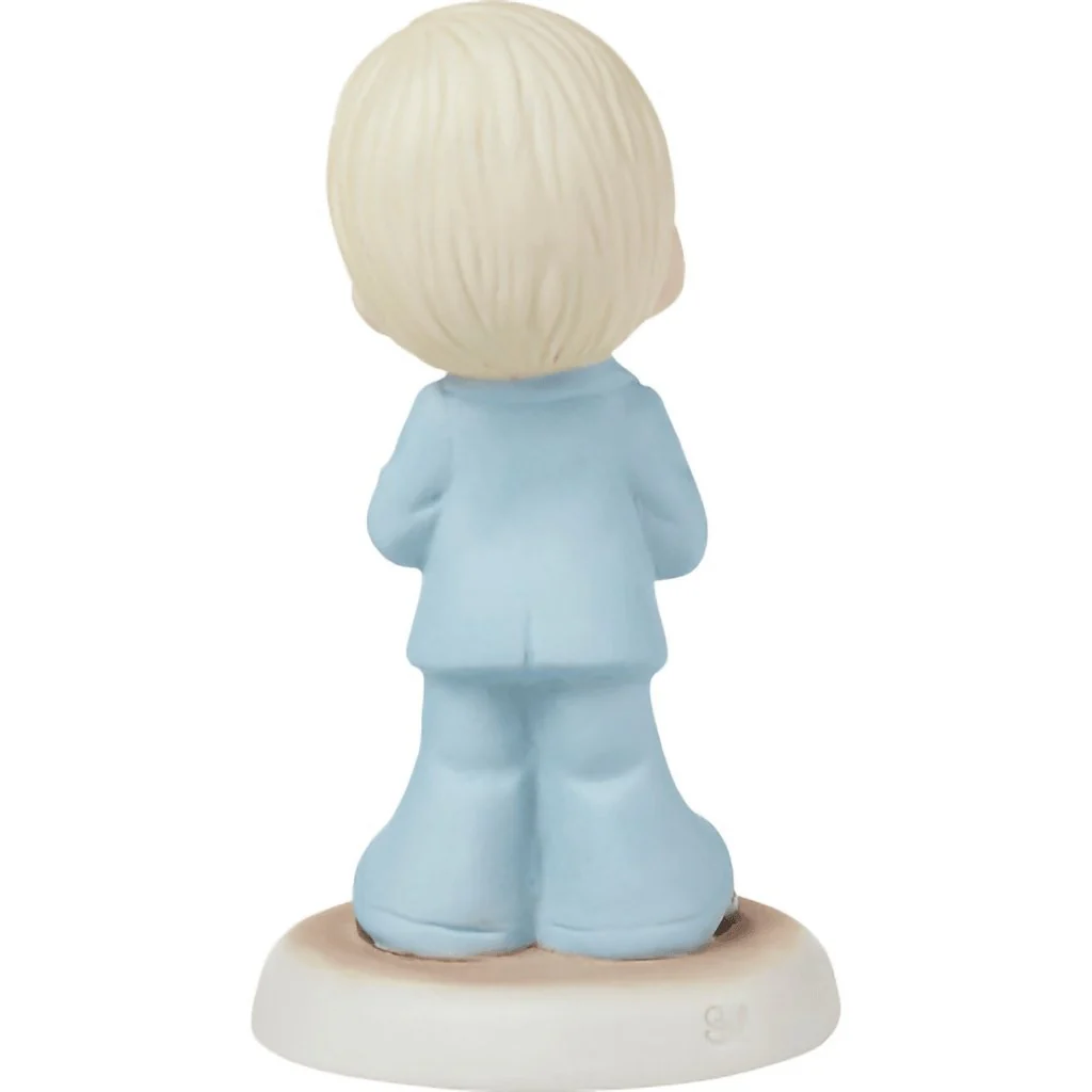 Precious Moments : Blessings On Your First Communion Blond Hair Boy Figurine - Image 4