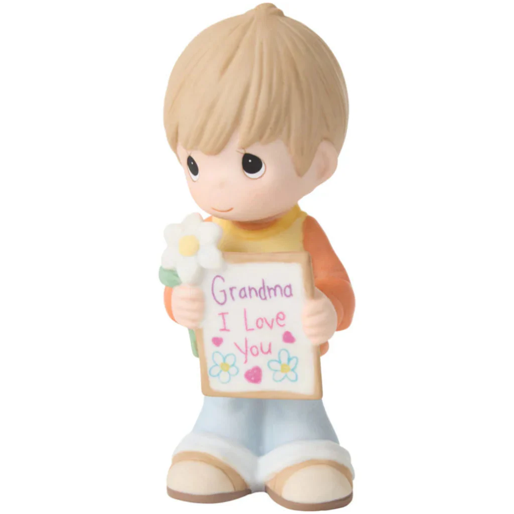 Precious Moments : Grandma, I Love You Boy Figurine - Image 2