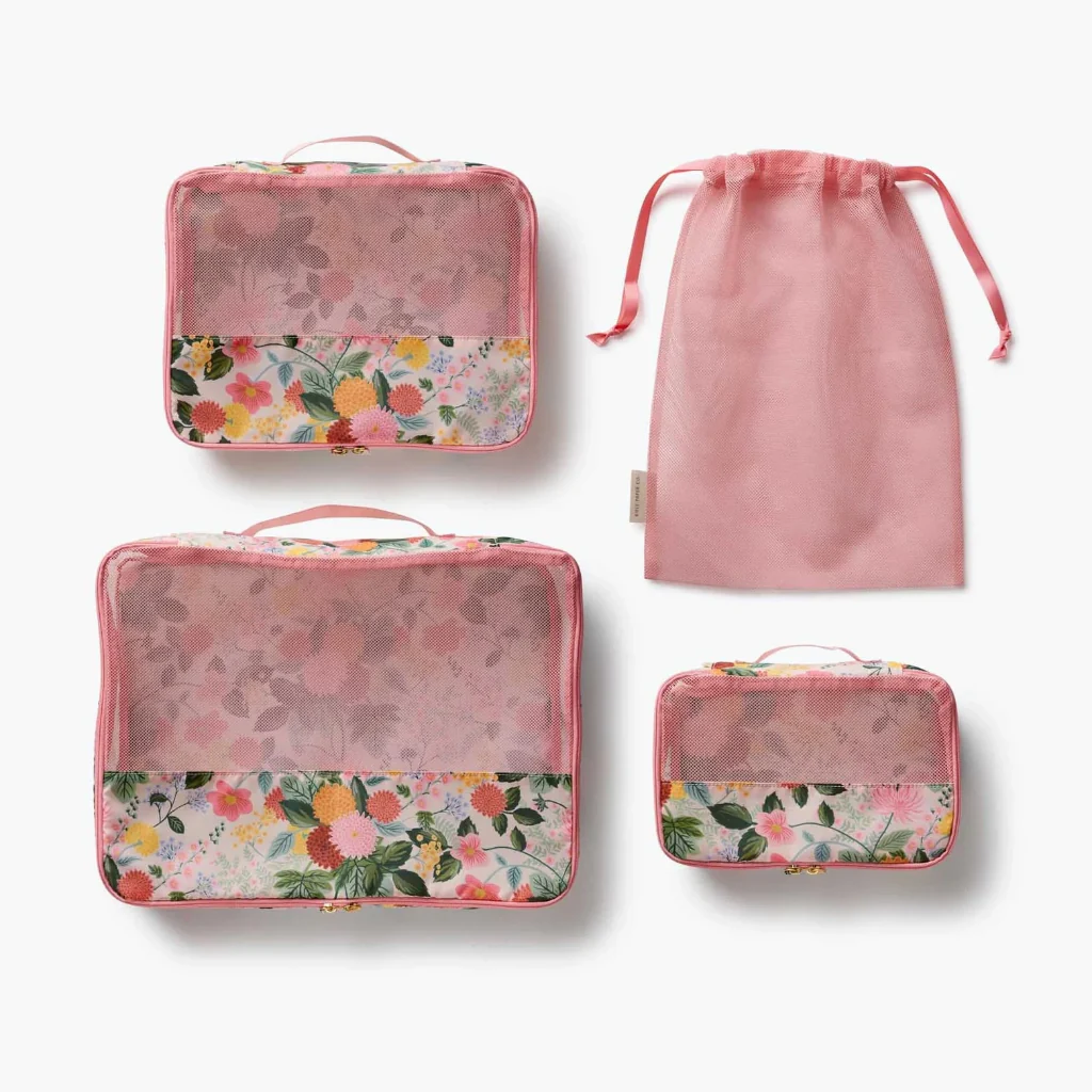 Rifle Paper Co : Dahlia Packing Cube Set - Image 7