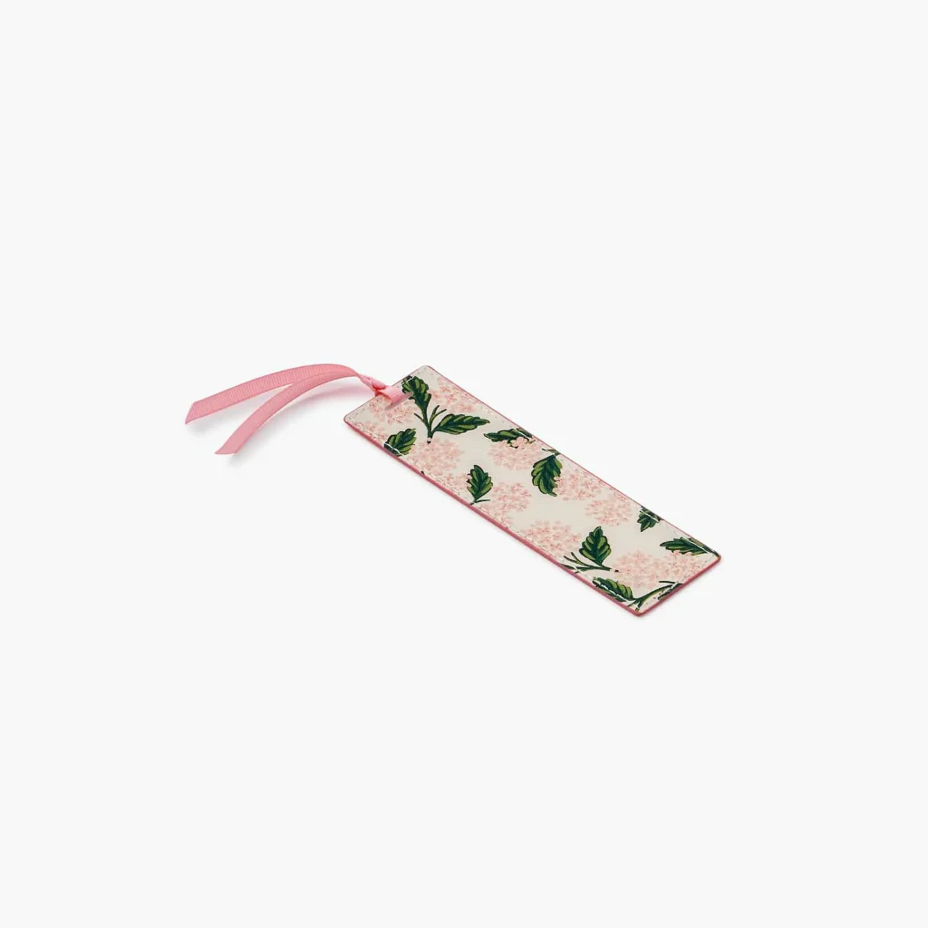 Rifle Paper Co : Pink Hydrangea Bookmark - Image 2