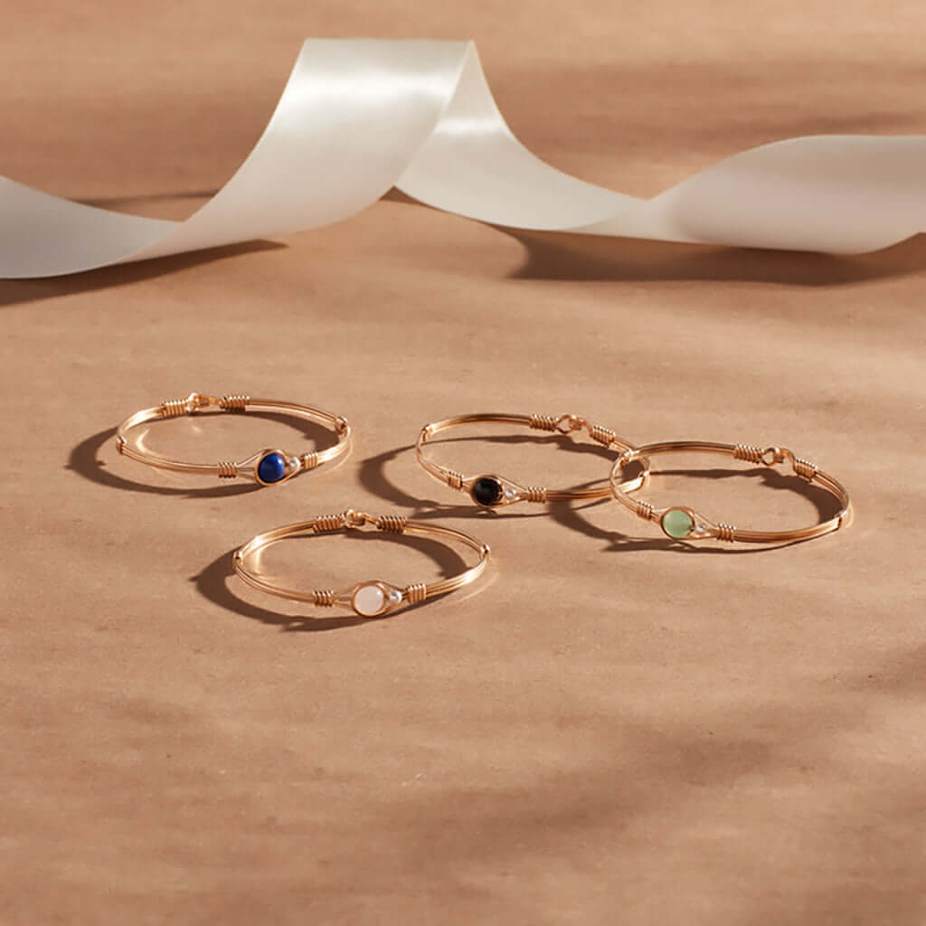 Ronaldo Jewelry : Always By My Side™ Bracelet - Gold Black Onyx - Image 2