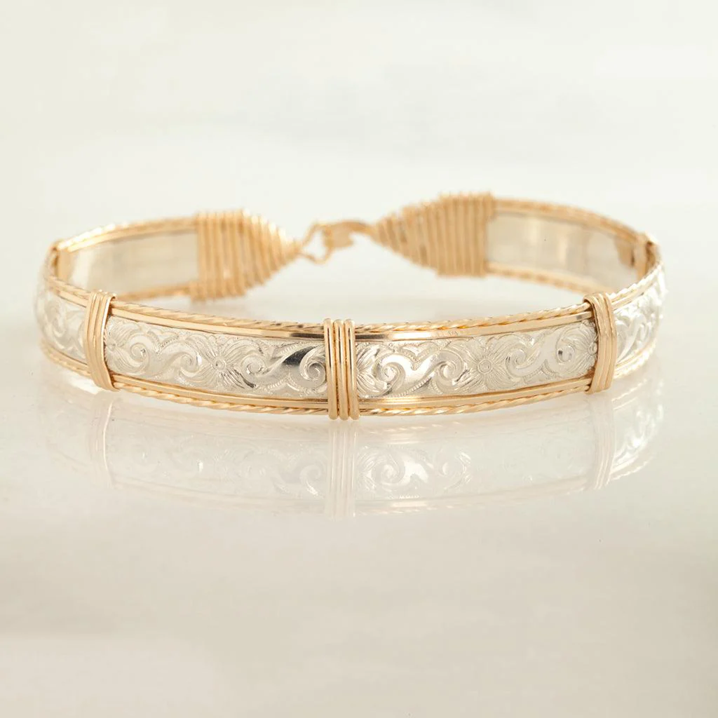 Ronaldo Jewelry : Angelina Bracelet - Silver Bar - Image 3
