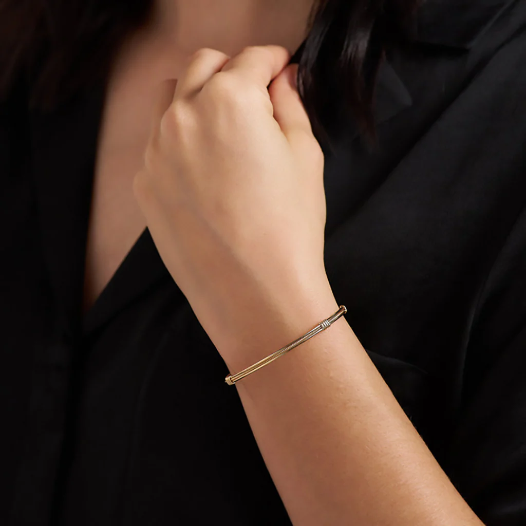 Ronaldo Jewelry : Be Kind Bracelet in Gold - Image 2