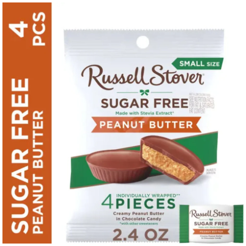 Russell Stover Candies : Sugar Free Peanut Butter Cup Peg