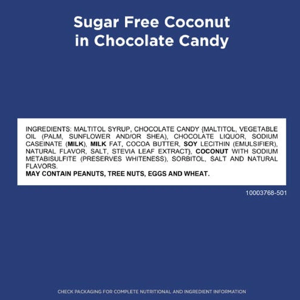 Russell Stover : Sugar Free Coconut In Chocolate Candy - Image 5