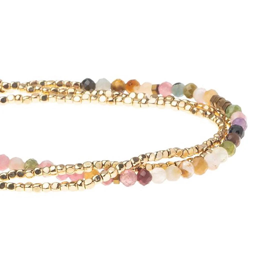 Scout Curated Wears : Tourmaline Gold Delicate Stone of Healing - Image 2
