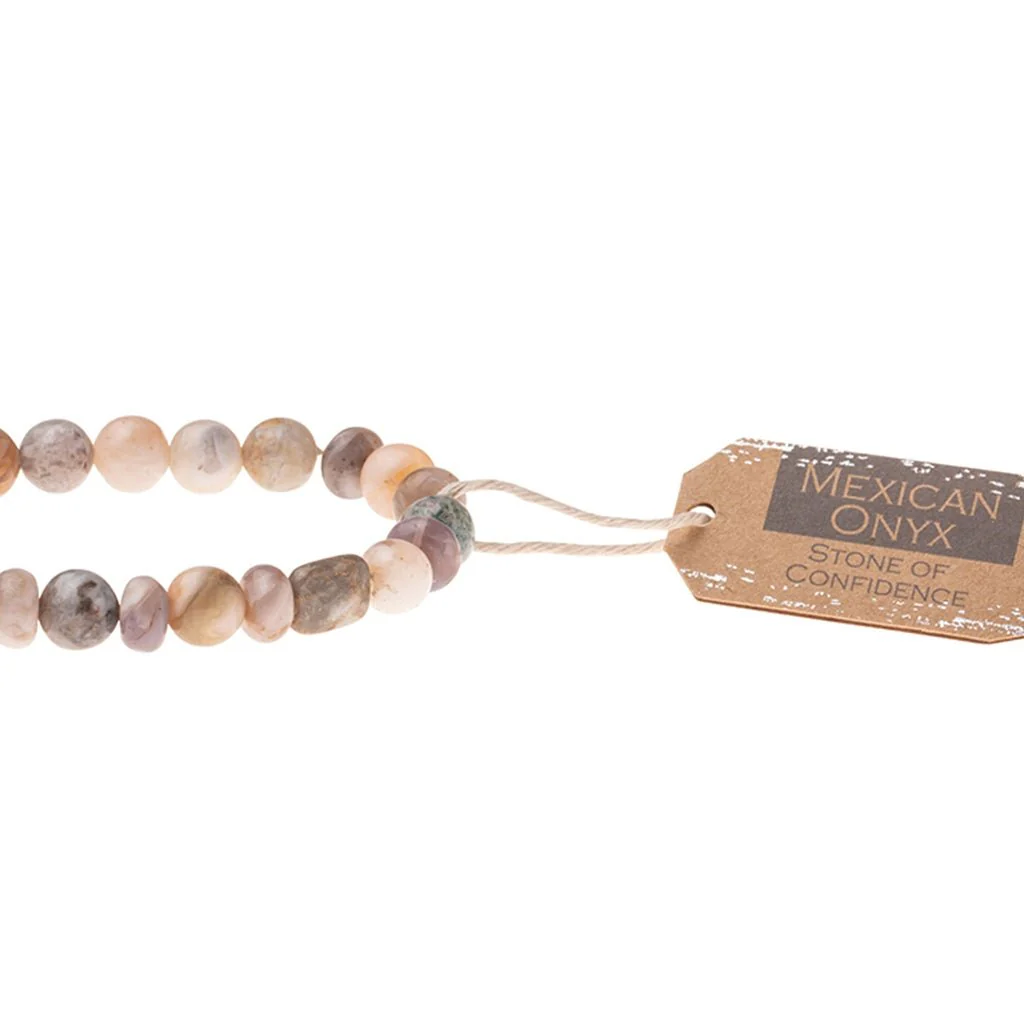 Scout Curated Wears : Mexican Onyx Stone Bracelet - Stone of Confidence - Image 2
