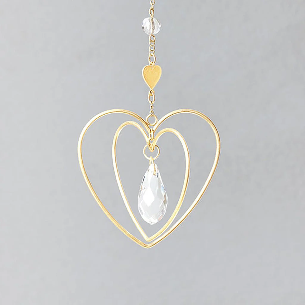 Scout Curated Wears : Mini Suncatcher - Heart/Love