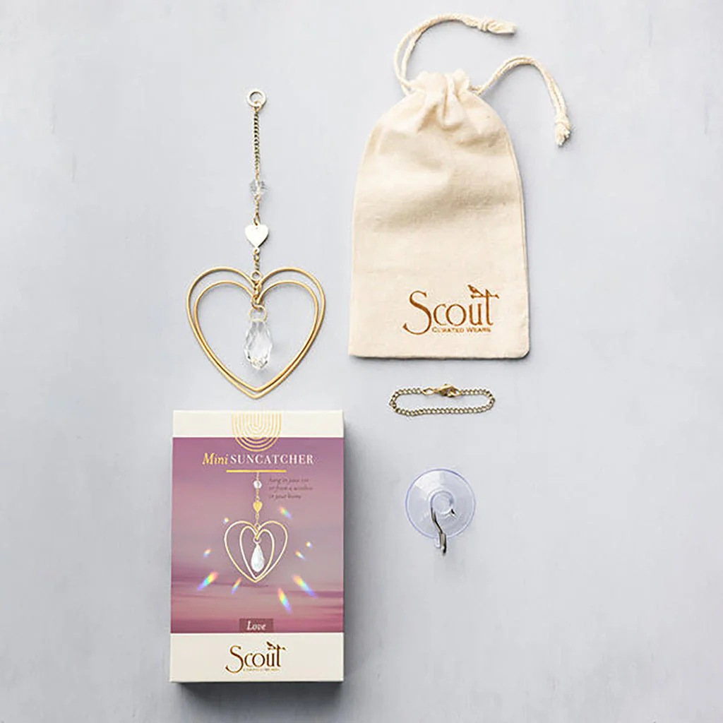 Scout Curated Wears : Mini Suncatcher - Heart/Love - Image 3