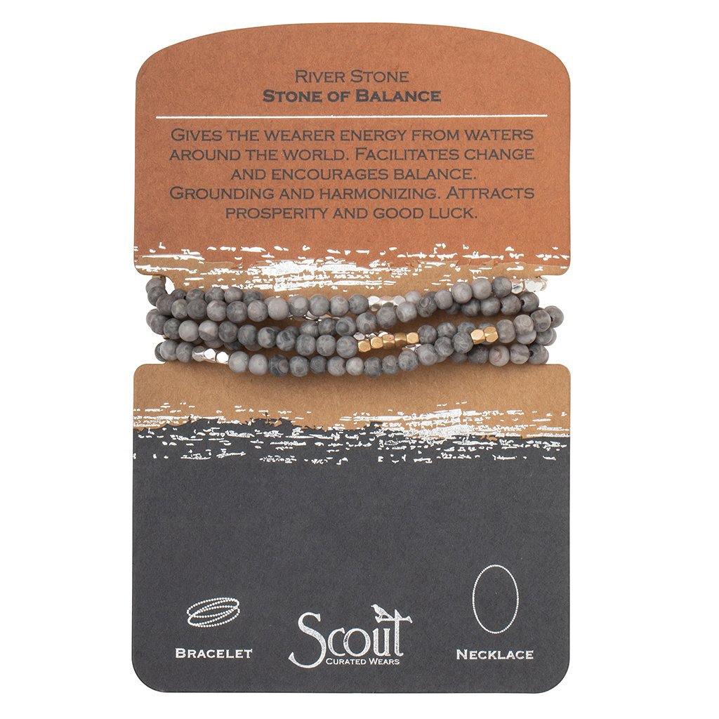Scout Curated Wears : River Stone Wrap - Stone of Balance