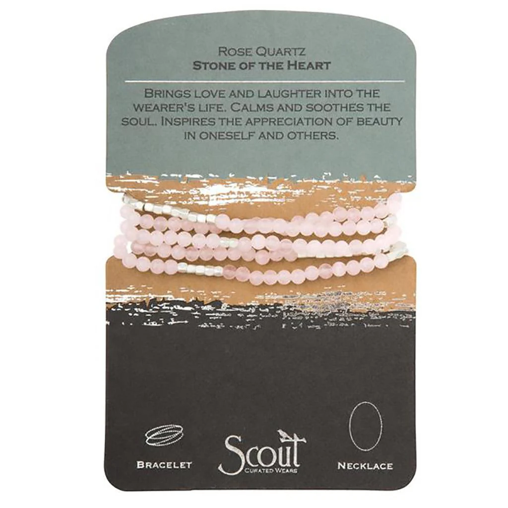 Scout Curated Wears : Rose Quartz - Stone of the Heart