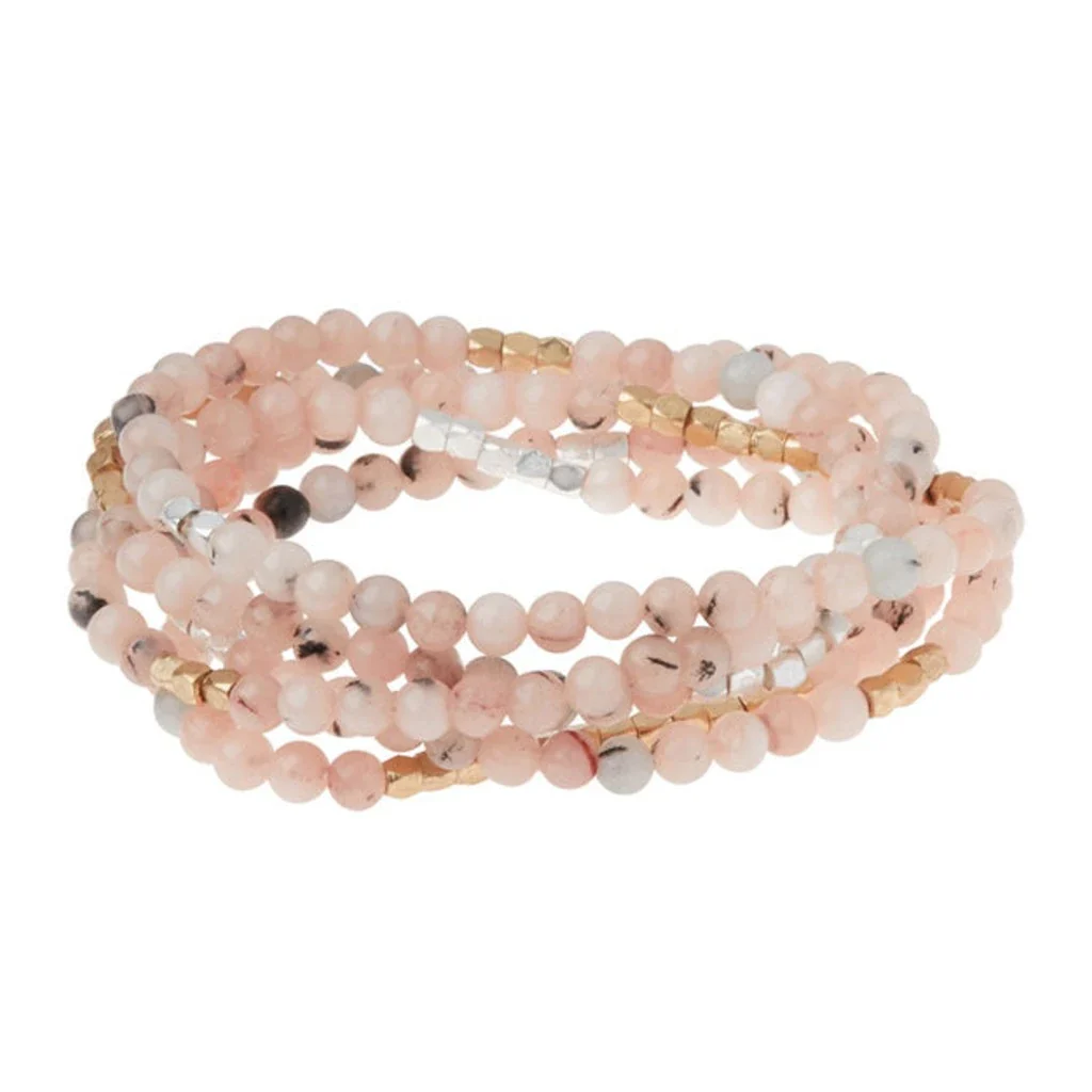 Scout Curated Wears : Stone Wrap Morganite/Black Tourmaline - Image 2
