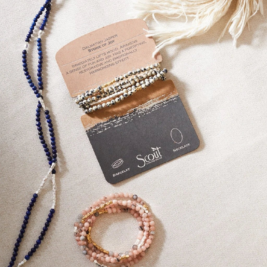 Scout Curated Wears : Stone Wrap Morganite/Black Tourmaline - Image 4