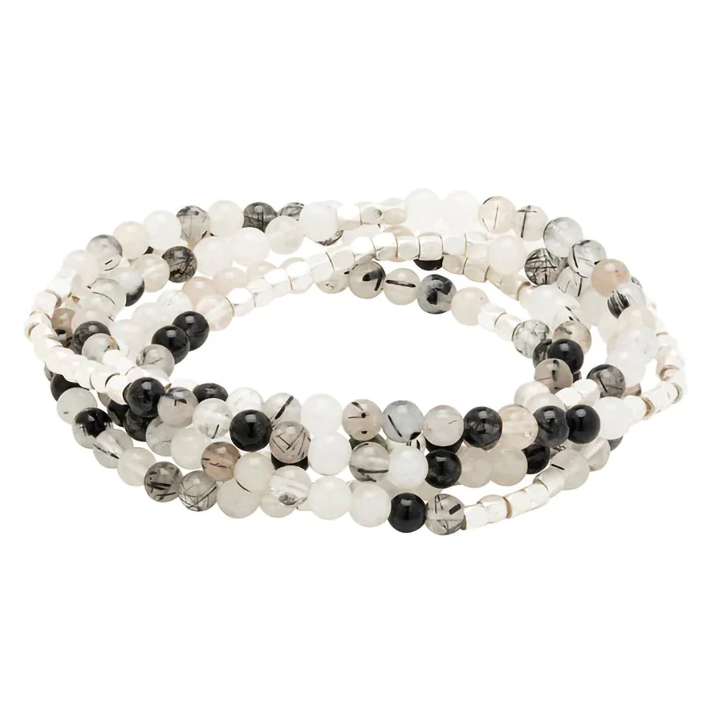 Scout Curated Wears : Stone Wrap: Tourmalinated Quartz - Stone of Protection - Image 2