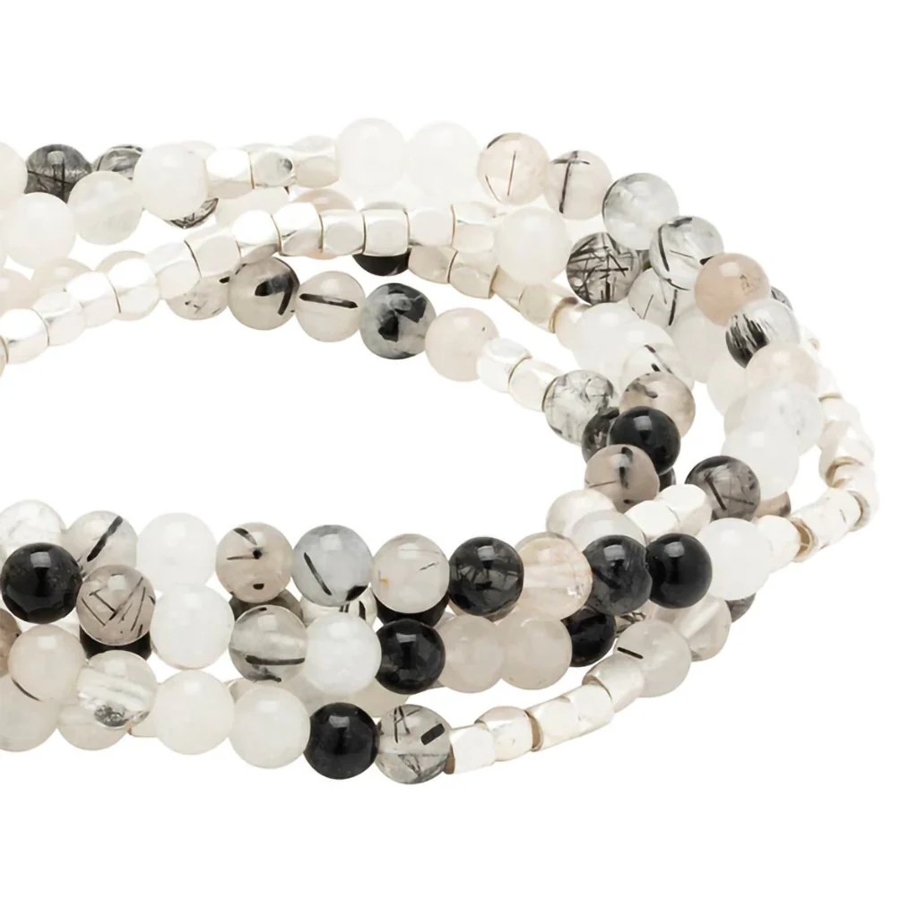 Scout Curated Wears : Stone Wrap: Tourmalinated Quartz - Stone of Protection - Image 3
