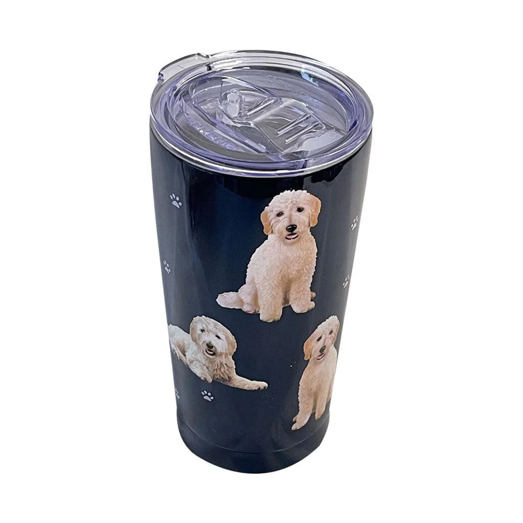 Serengeti :  Goldendoodle Ultimate Tumbler - Stainless Steel
