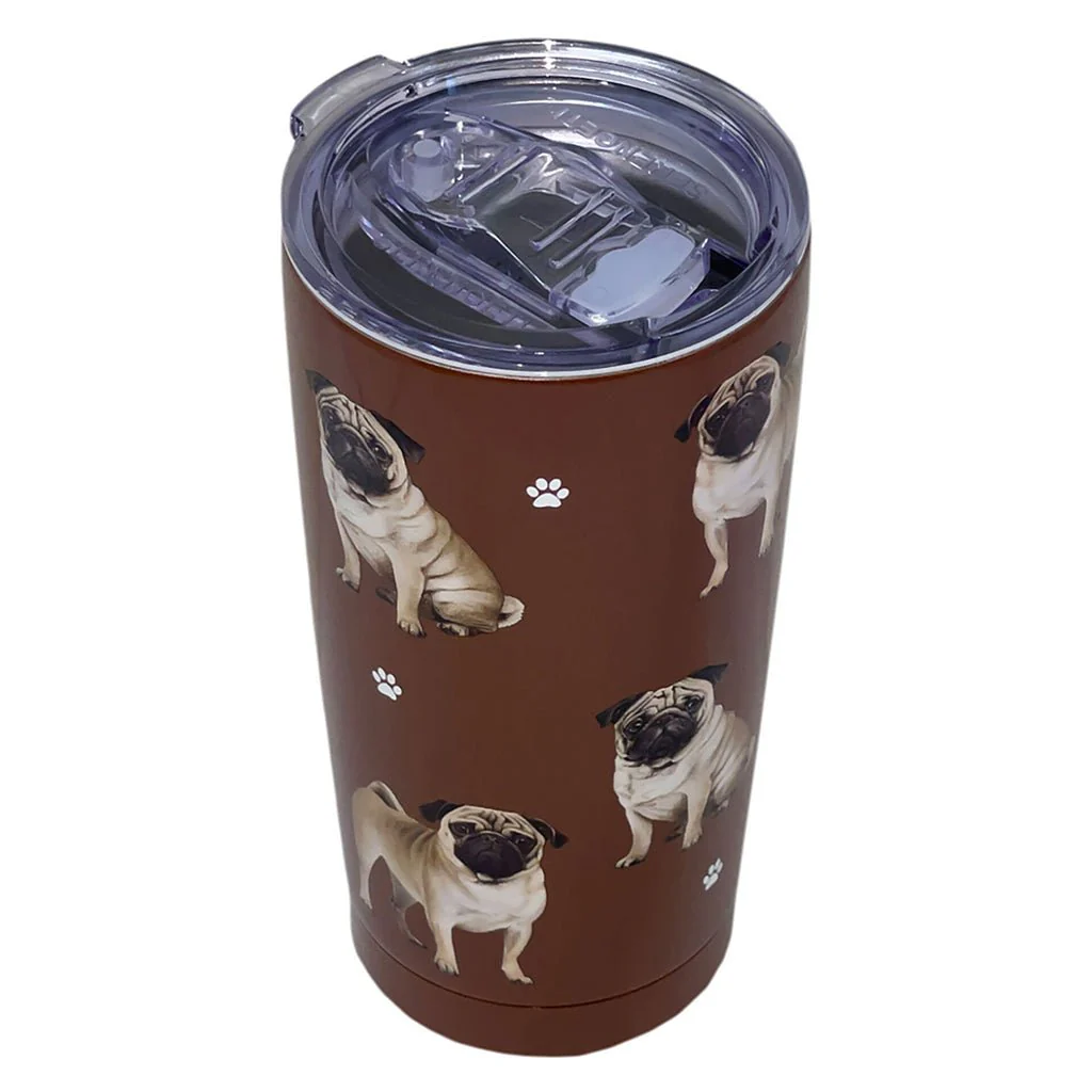 Serengeti : Pug Ultimate Tumbler - Stainless Steel - Image 2