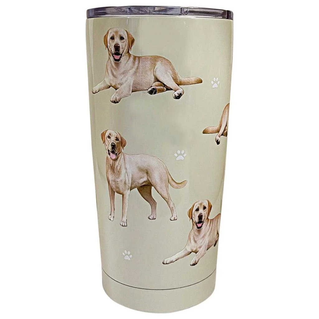 Serengeti : Yellow Lab Ultimate Tumbler - Stainless Steel - Image 2