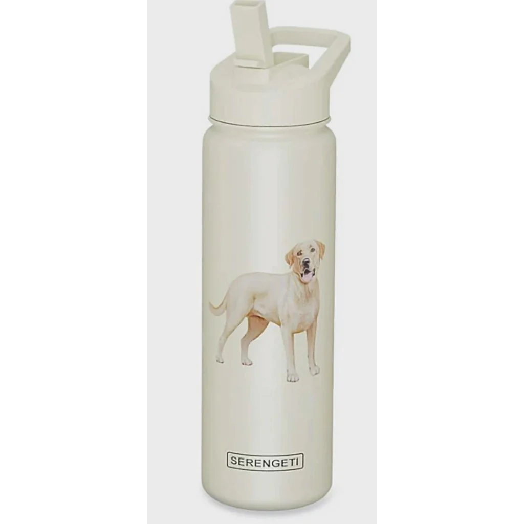 Serengeti : Yellow Labrador 24 oz Water Bottle