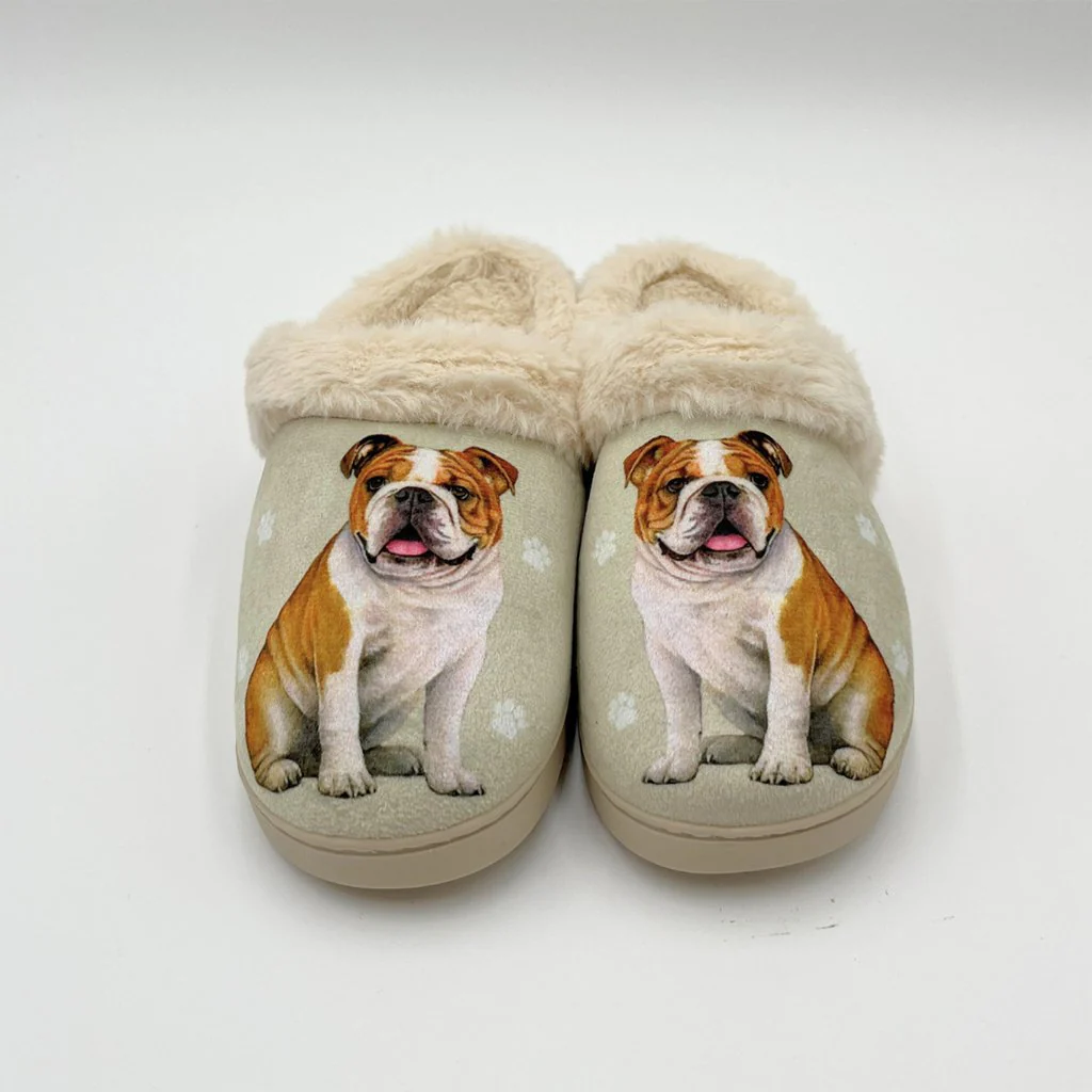 Snuggs : Bulldog Slippers - Image 2