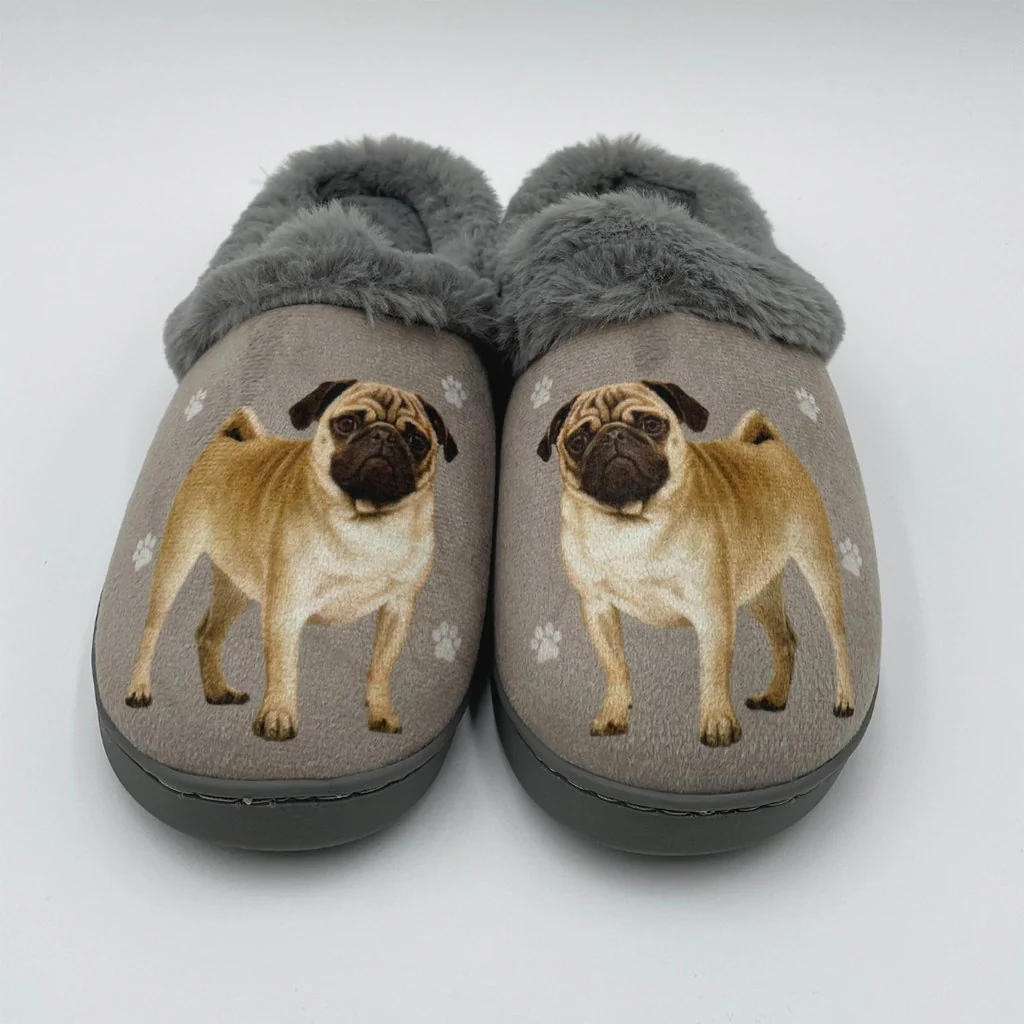 Snuggs : Pug Slippers - Image 2