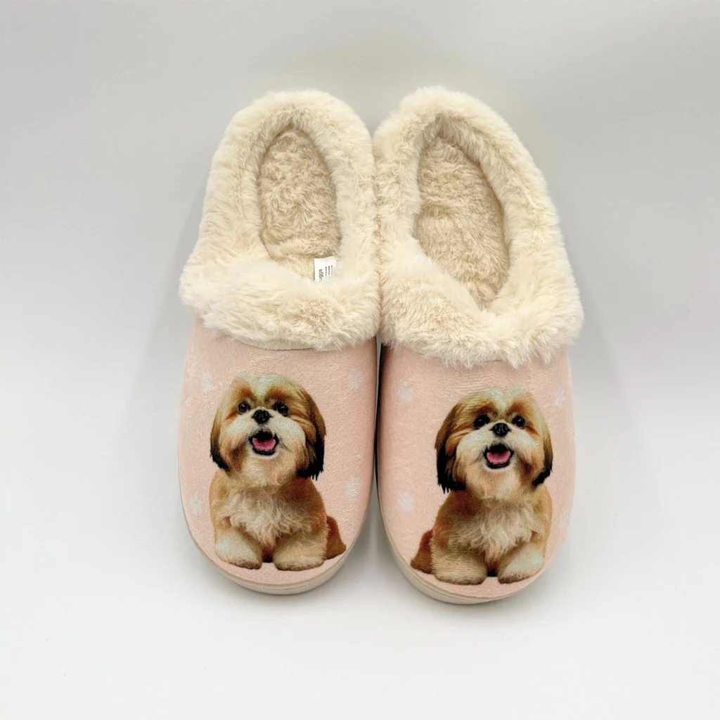 Snuggs : Shih Tzu Tan - Slippers