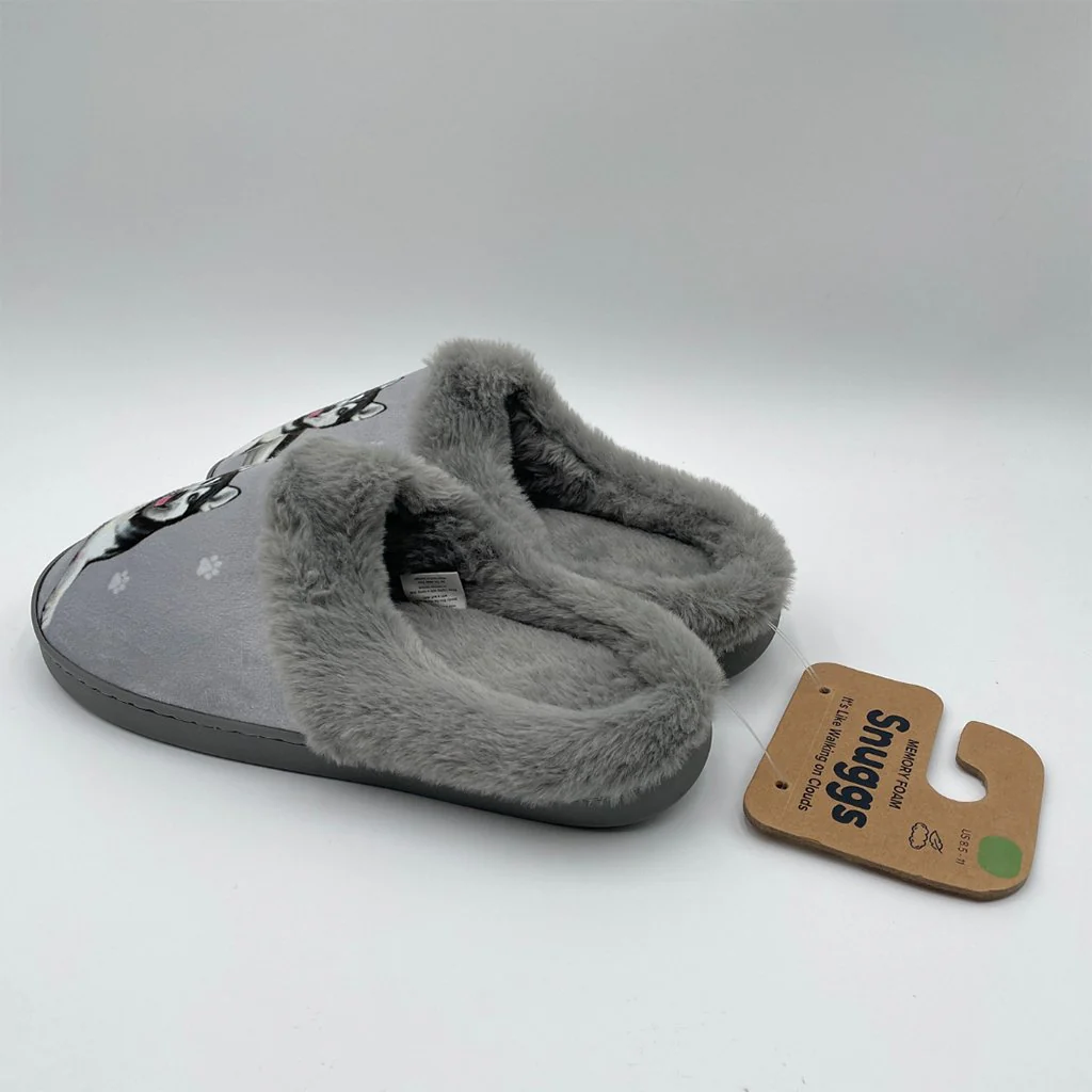 Snuggs : Siberian Husky Slippers - Image 3